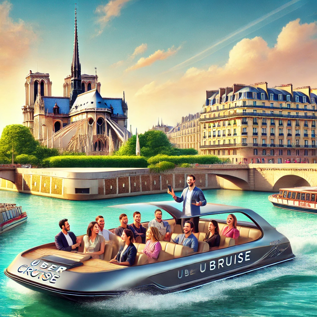Uber lance des croisières sur la Seine